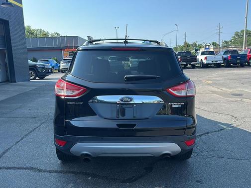 White Platinum Metallic Tri-Coat 2015 Ford Escape Titanium