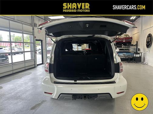 Pearl White Tricoat 2019 Nissan Armada Platinum