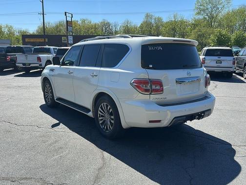Pearl White Tricoat 2019 Nissan Armada Platinum