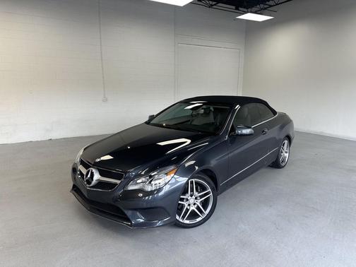 Steel Gray Metallic 2014 Mercedes-Benz E-Class 2DR CABRIOLET E 350 RWD