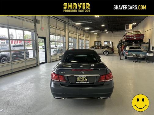 Steel Gray Metallic 2014 Mercedes-Benz E-Class 2DR CABRIOLET E 350 RWD