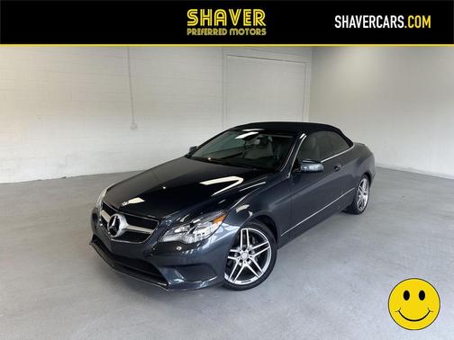 Steel Gray Metallic 2014 Mercedes-Benz E-Class 2DR CABRIOLET E 350 RWD