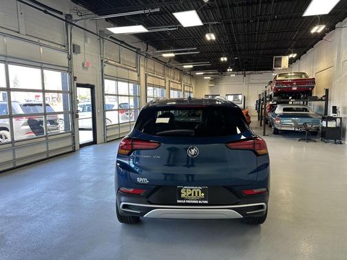Deep Azure Metallic 2021 Buick Encore GX Select
