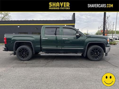 Emerald Green Metallic 2015 GMC Sierra 1500 SLT