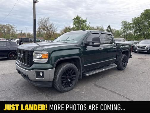 Emerald Green Metallic 2015 GMC Sierra 1500 SLT