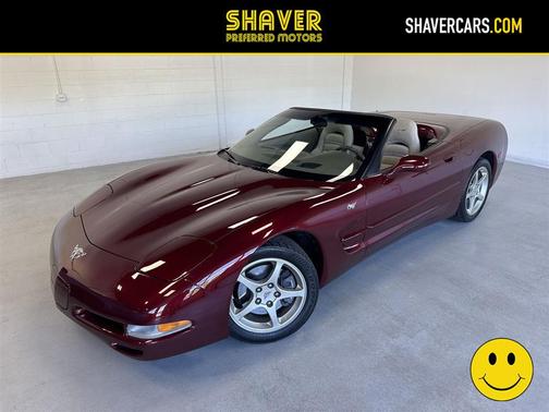 50th Anniversary Red 2003 Chevrolet Corvette 50th Anniversary Edition