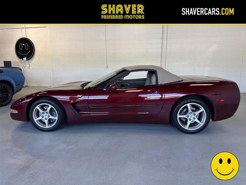 50th Anniversary Red 2003 Chevrolet Corvette 50th Anniversary Edition
