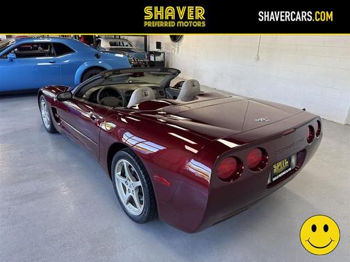 50th Anniversary Red 2003 Chevrolet Corvette 50th Anniversary Edition