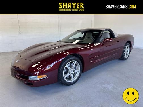 50th Anniversary Red 2003 Chevrolet Corvette 50th Anniversary Edition