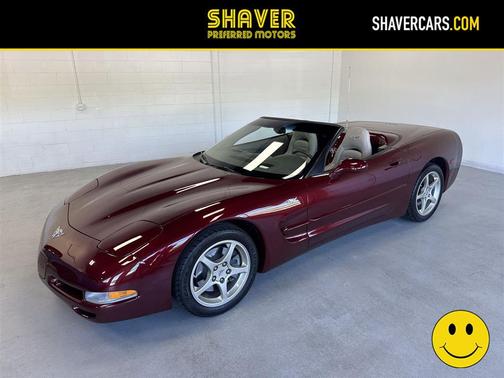 50th Anniversary Red 2003 Chevrolet Corvette 50th Anniversary Edition