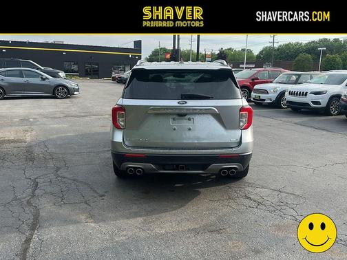 Iconic Silver Metallic 2020 Ford Explorer Platinum
