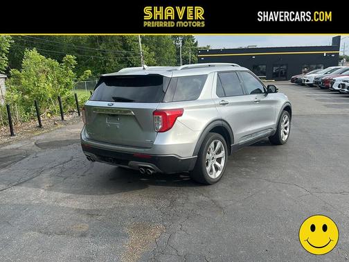 Iconic Silver Metallic 2020 Ford Explorer Platinum