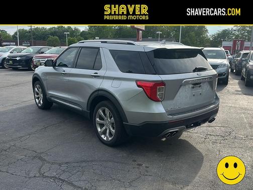 Iconic Silver Metallic 2020 Ford Explorer Platinum
