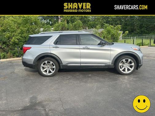 Iconic Silver Metallic 2020 Ford Explorer Platinum