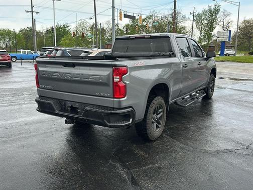 Satin Steel Metallic 2022 Chevrolet Silverado 1500 Limited Custom Trail Boss