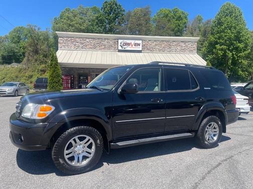 Black 2004 Toyota Sequoia Limited
