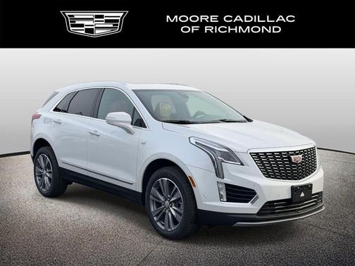 Crystal White Tri-Coat 2026 Cadillac XT5 Premium Luxury