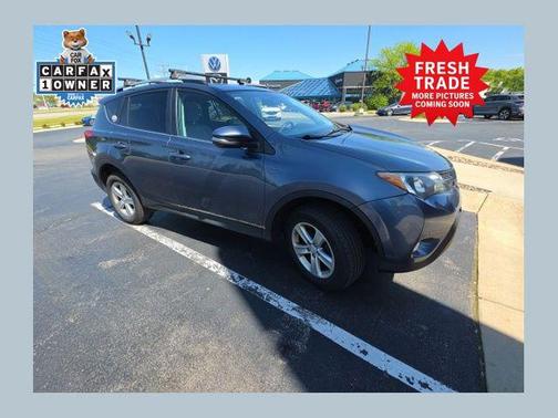 Shoreline Blue Pearl 2013 Toyota RAV4 XLE