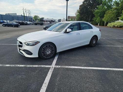 White 2022 Mercedes-Benz C-Class C 300 4MATIC
