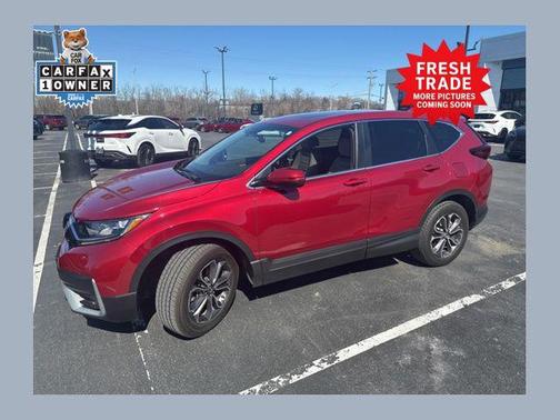 Radiant Red Metallic 2021 Honda CR-V AWD EX-L