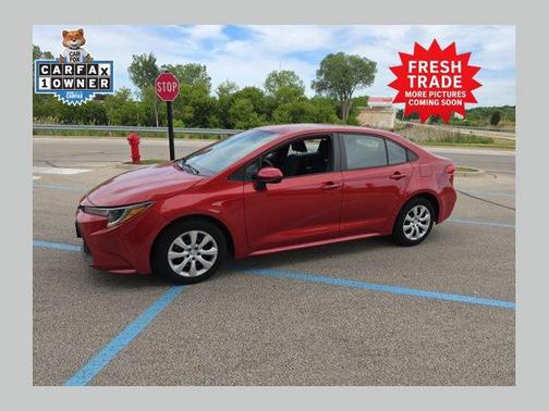 Barcelona Red Metallic 2020 Toyota Corolla LE