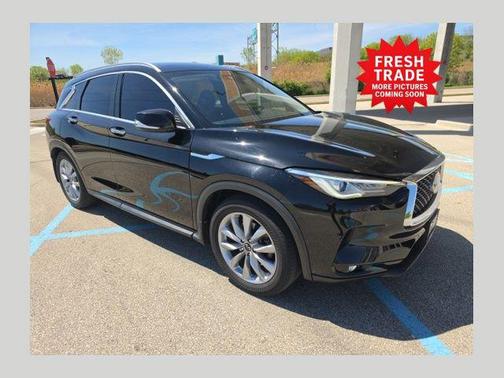 Black Obsidian 2020 INFINITI QX50 LUXE AWD