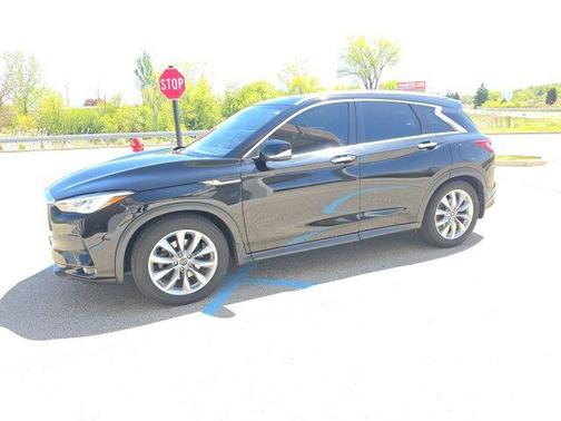Black Obsidian 2020 INFINITI QX50 LUXE AWD