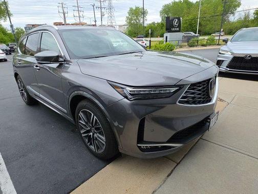 Liquid Carbon Metallic 2025 Acura MDX Advance Package