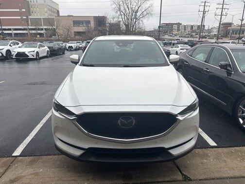 Snowflake White Pearl Mica 2021 Mazda CX-5 Signature