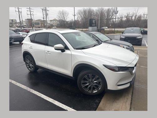 Snowflake White Pearl Mica 2021 Mazda CX-5 Signature