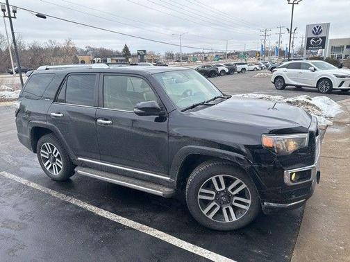 Midnight Black Metallic 2016 Toyota 4Runner Limited