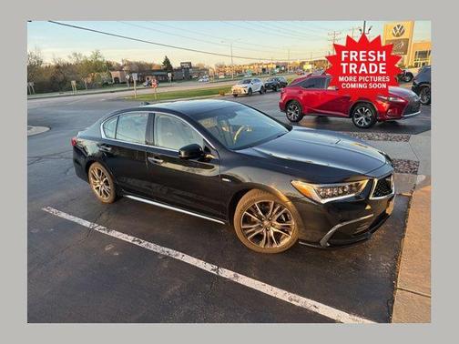 Majestic Black Pearl 2018 Acura RLX Sport Hybrid Advance Package