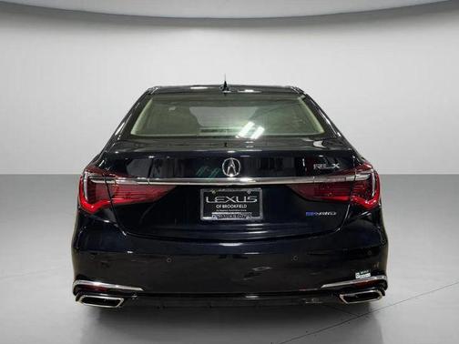 Majestic Black Pearl 2018 Acura RLX Sport Hybrid Advance Package