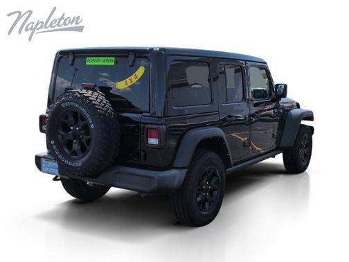 Black Clearcoat 2022 Jeep Wrangler Willys