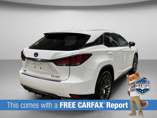 Ultra White 2022 Lexus RX 350 F SPORT Handling