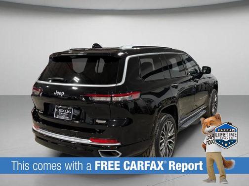 Diamond Black Crystal Pearlcoat 2022 Jeep Grand Cherokee L Summit Reserve