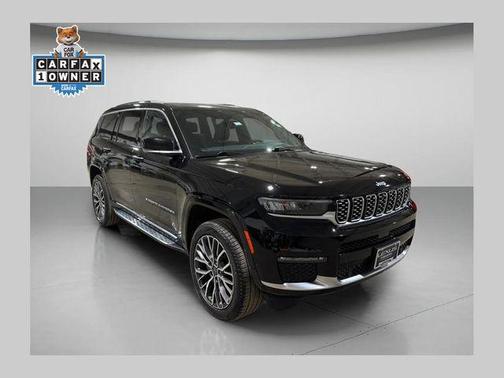 Diamond Black Crystal Pearlcoat 2022 Jeep Grand Cherokee L Summit Reserve