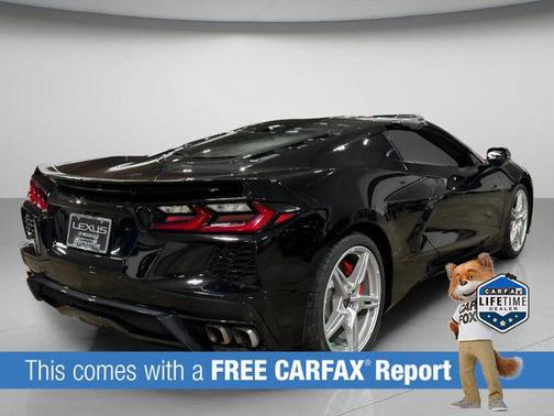Black 2024 Chevrolet Corvette Stingray w/1LT