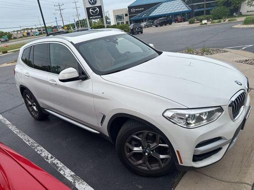 Alpine White 2021 BMW X3 xDrive30i