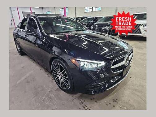 Black 2023 Mercedes-Benz C-Class C 300 4MATIC