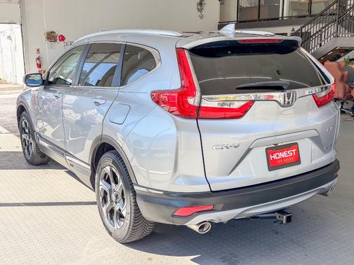 Gray 2018 Honda CR-V Touring