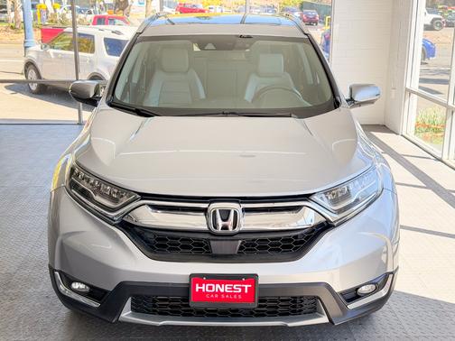 Gray 2018 Honda CR-V Touring