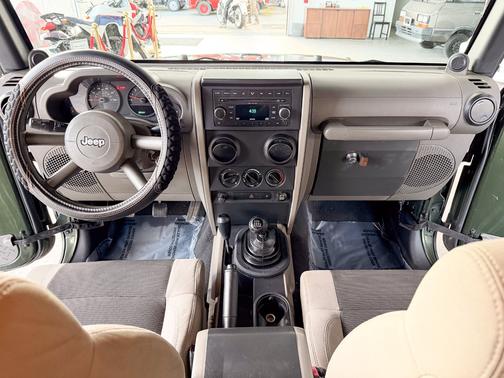 Green 2007 Jeep Wrangler X