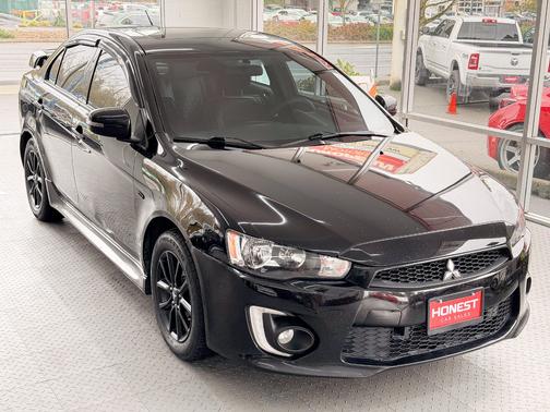 Black 2017 Mitsubishi Lancer LE