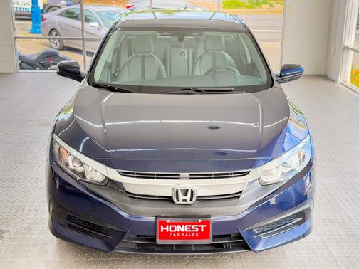 Blue 2017 Honda Civic EX