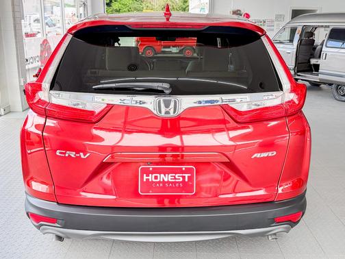 Red 2019 Honda CR-V EX