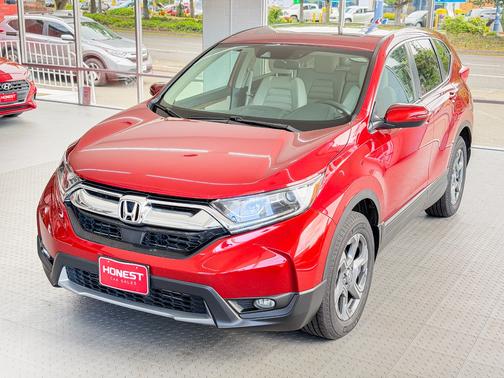 Red 2019 Honda CR-V EX