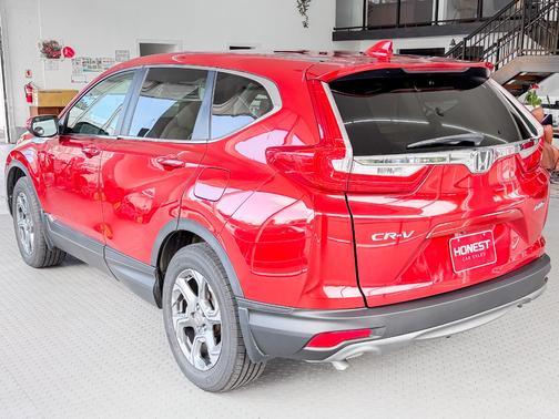 Red 2019 Honda CR-V EX