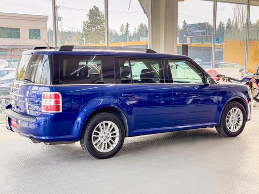 Blue 2013 Ford Flex SEL