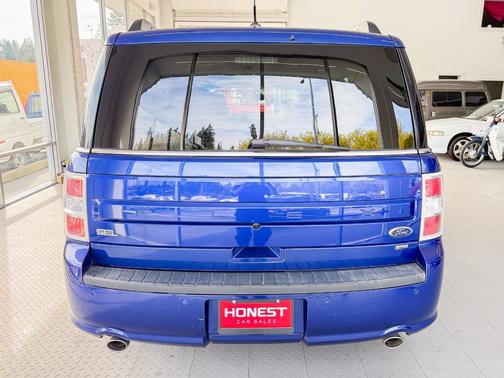 Blue 2013 Ford Flex SEL